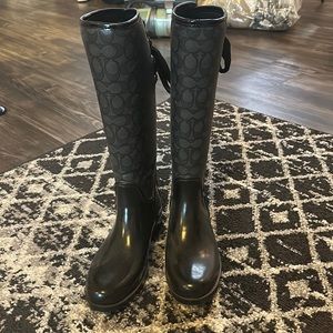 Coach Rainboots